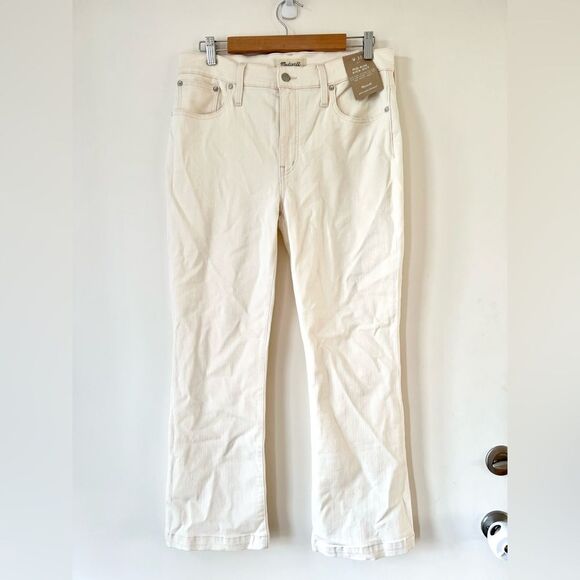 NWT Madewell Kick Out Crop Jeans in Vintage Canvas Wash - Picture 7 of 12